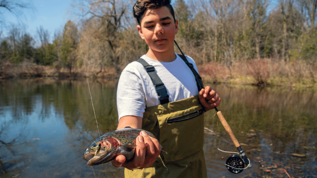 Trout Magnet Setup