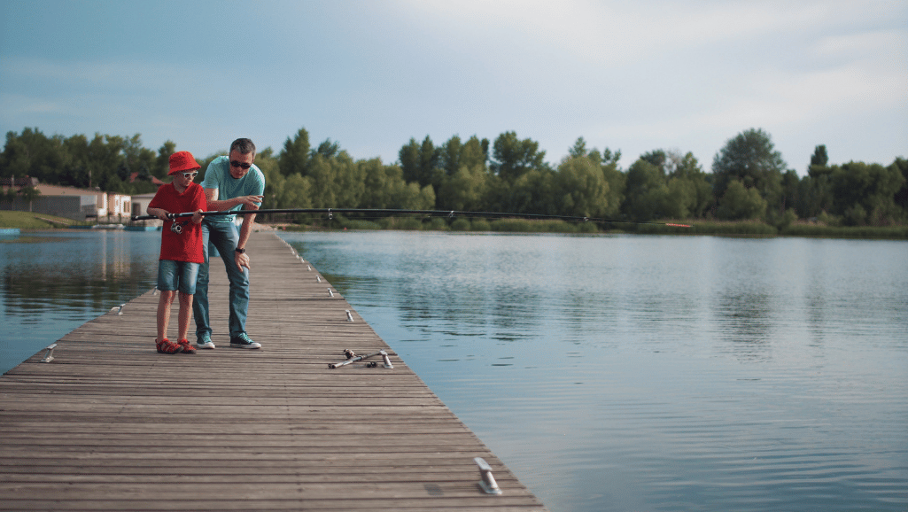 how to find fish in a lake