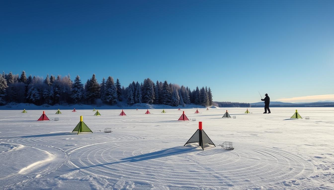 ice fishing tip ups