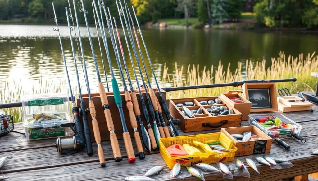 Affordable beginner fishing rods